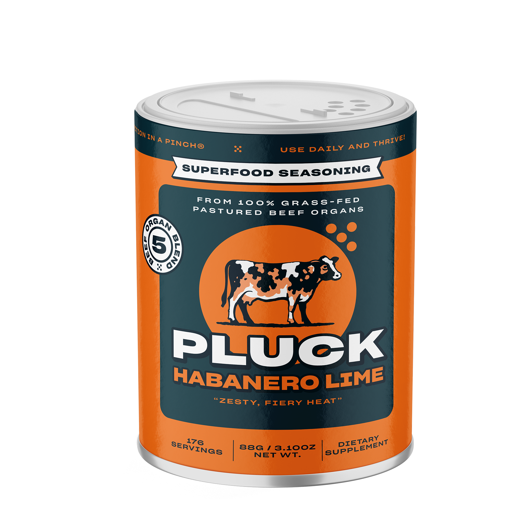 Pluck Habanero Lime – Animal-Based Superfood Seasoning
