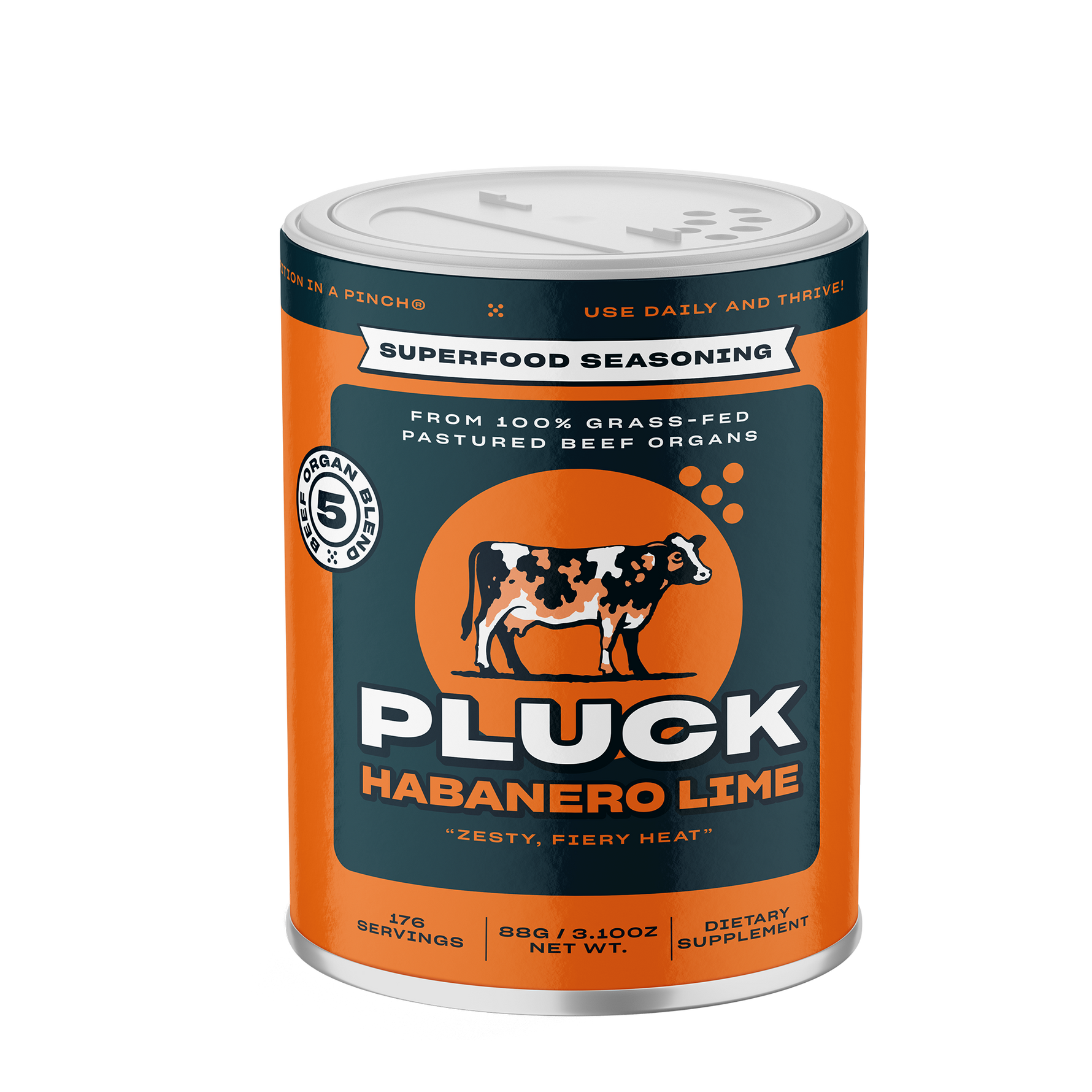 Pluck Habanero Lime – Animal-Based Superfood Seasoning