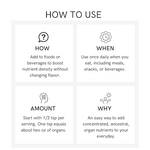 Pluck Pure Organs – Animal-Based Superfood Powder