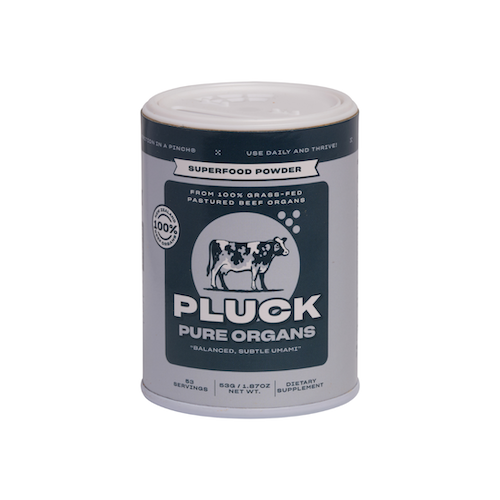 Pluck Pure Organs – Animal-Based Superfood Powder