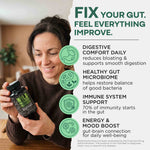 Prebiotics & Probiotics, 30 servings – Gut Health & Digestion Support