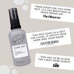 Home Mist with Lemongrass + Grapefruit