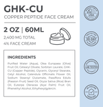 Advanced GHK-Cu Copper Peptide Face Cream 2400mg