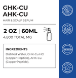 AHK-CU + GHK-CU Hair Serum Pro
