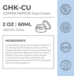 GHK-Cu Copper Peptide Face Cream