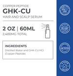 GHK-Cu Copper Peptide Hair & Scalp Serum