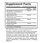 NusaPure Prostate Support 20:1 Extract, 300 mg 200 Veg Caps Dietary Supplement Vegan, Non-GMO