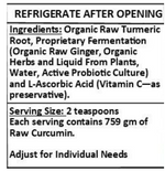 Fermented Probiotic Turmeric Puree – Georgia Gold, Lead-Free, Living Culture Formula