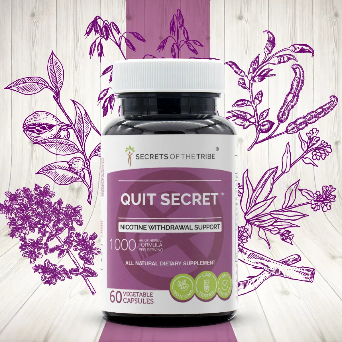Quit Secret Capsules - Nicotine Withdrawal Support