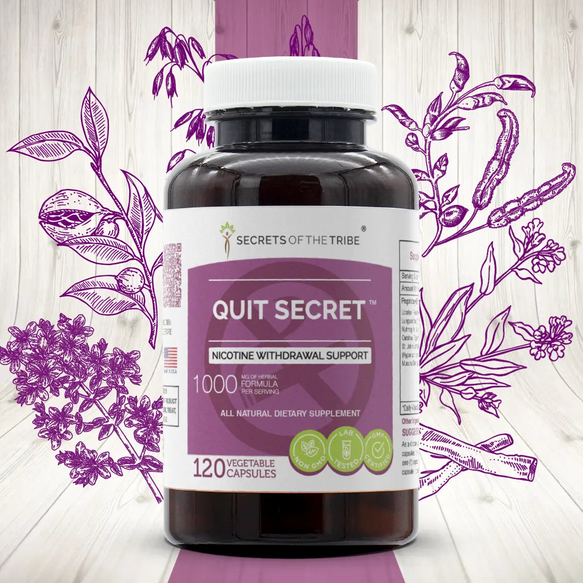 Quit Secret Capsules - Nicotine Withdrawal Support