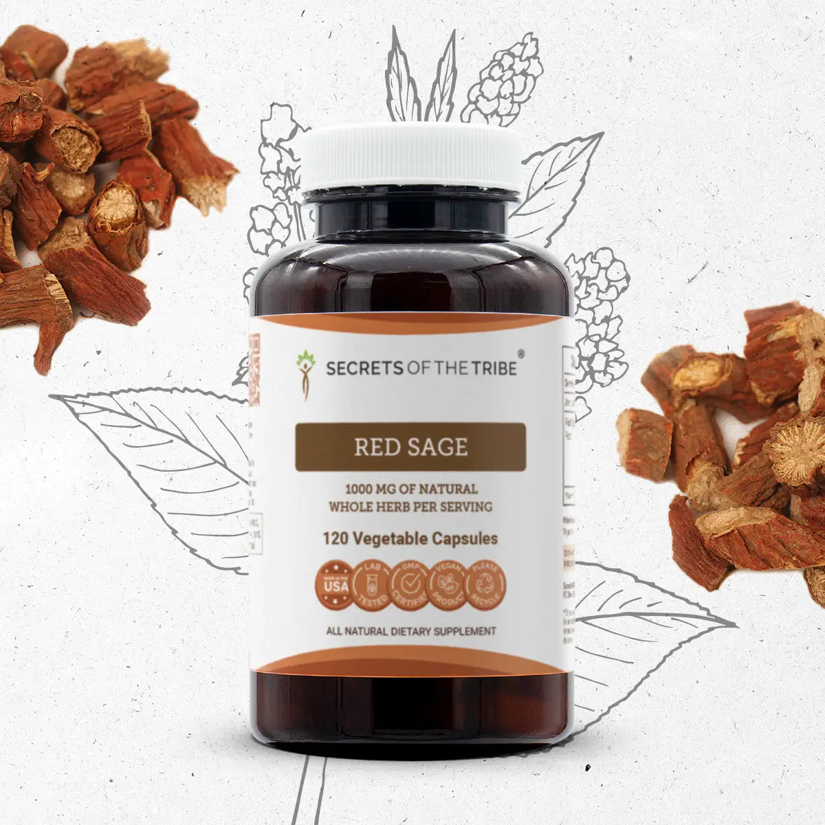 Red Sage Capsules