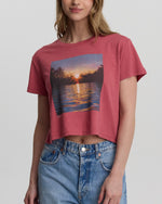 Lake View Crop T-Shirt
