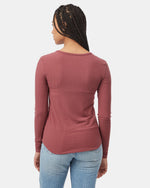 Ribbed Henley Longsleeve