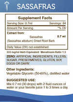 Sassafras Tincture