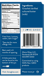 Grass-Fed Traditional Ghee | Ahara Rasa