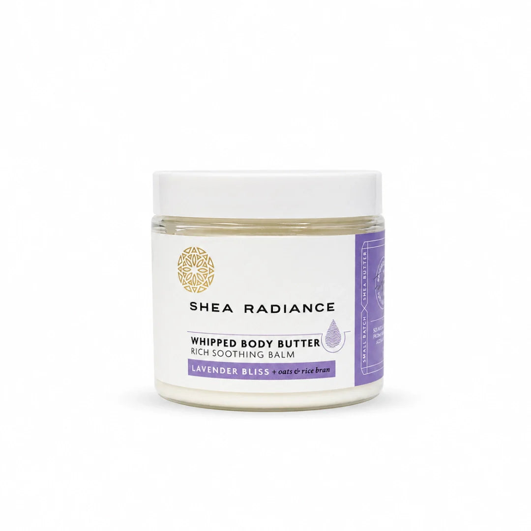 Whipped Shea Body Butter with Colloidal Oatmeal | For Dry, Sensitive and Eczema-Prone Skin