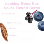 Hyaluronic Acid, Biotin & Baobab Superfood Gummies