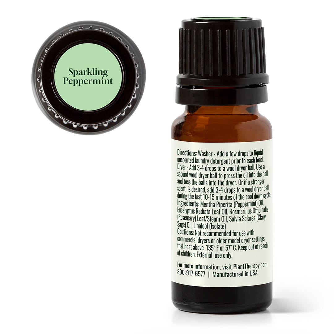 Sparkling Peppermint Laundry Essential Oil Blend