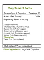 Stone Breaker Blend Capsules - Kidney Function Support