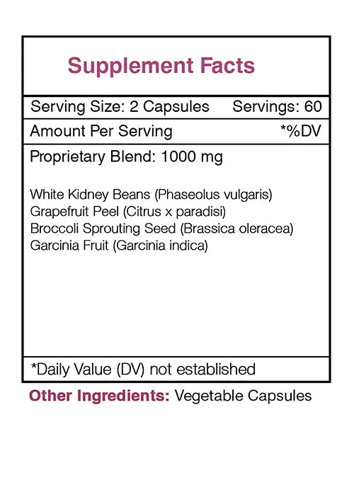 StopCarb Capsules - Carb Blocker Formula