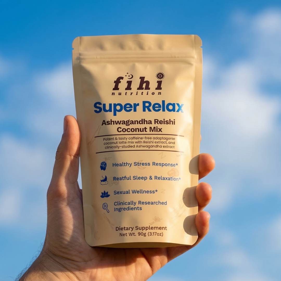 Super Relax - Ashwagandha Reishi Coconut Latte