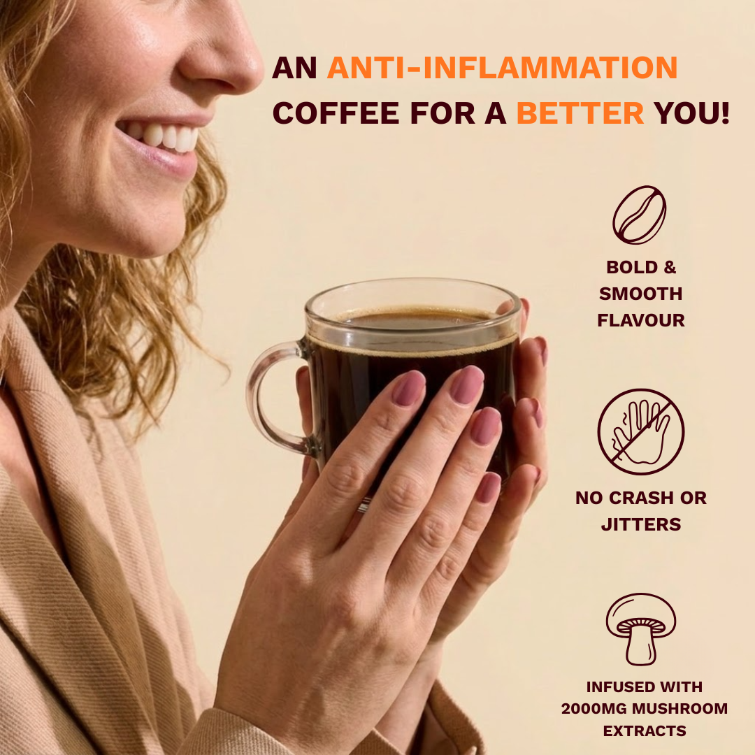 Super Vitality - Curcumin Mushroom Coffee