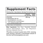 NusaPure Uva Ursi 10:1 Extract, 450 mg 200 Vegetarian caps (Non-GMO, Vegan) Bearberry