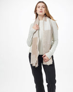 Organic Cotton Peaks Blanket Scarf