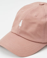 Tree Embroidery Tencel Peak Hat