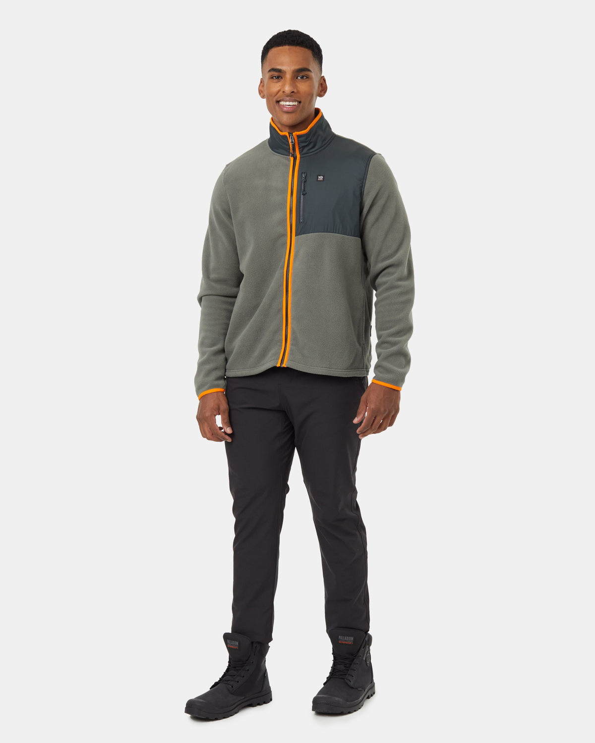 Recycled MicroFleece Contrast Full Zip