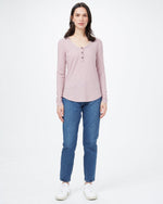 Ribbed Henley Longsleeve