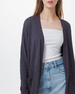 Highline Cotton Sage Tree Stitch Cardigan