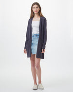 Highline Cotton Sage Tree Stitch Cardigan