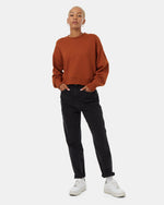 TreeFleece Oversized Cropped Crew