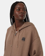 Tree Species Oversized Zip Hoodie