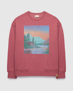 Washed Lakeshore Relaxed Crew