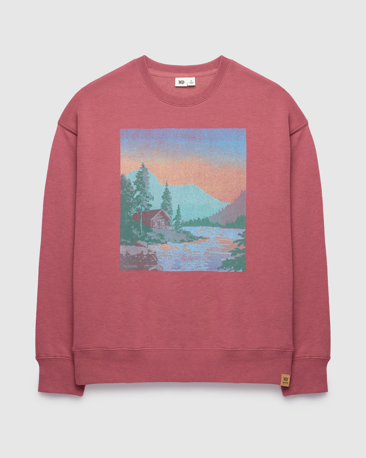 Washed Lakeshore Relaxed Crew