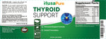 NusaPure Thyroid Support Supplement (Non-GMO) 120 caps, Ashwaganda, Iodine, Zinc, kelp, Vitamin B12, L-Tyrosine, Selenium, Copper