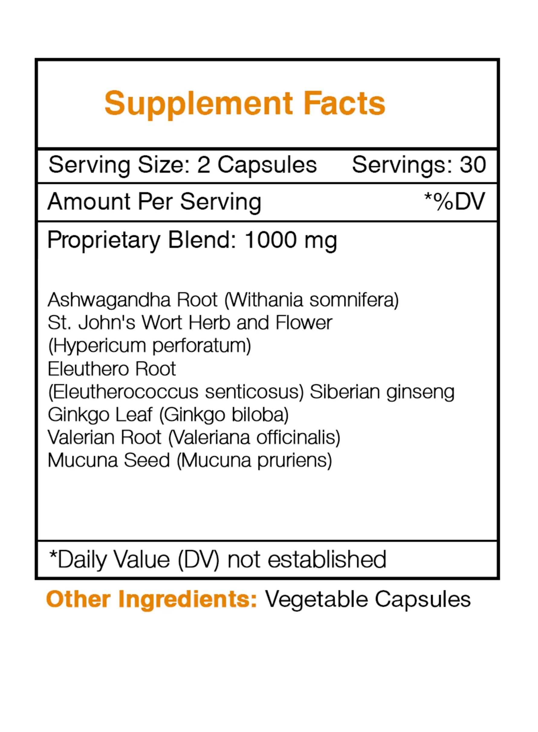 Tame the Monster Capsules - Mood Balance Formula