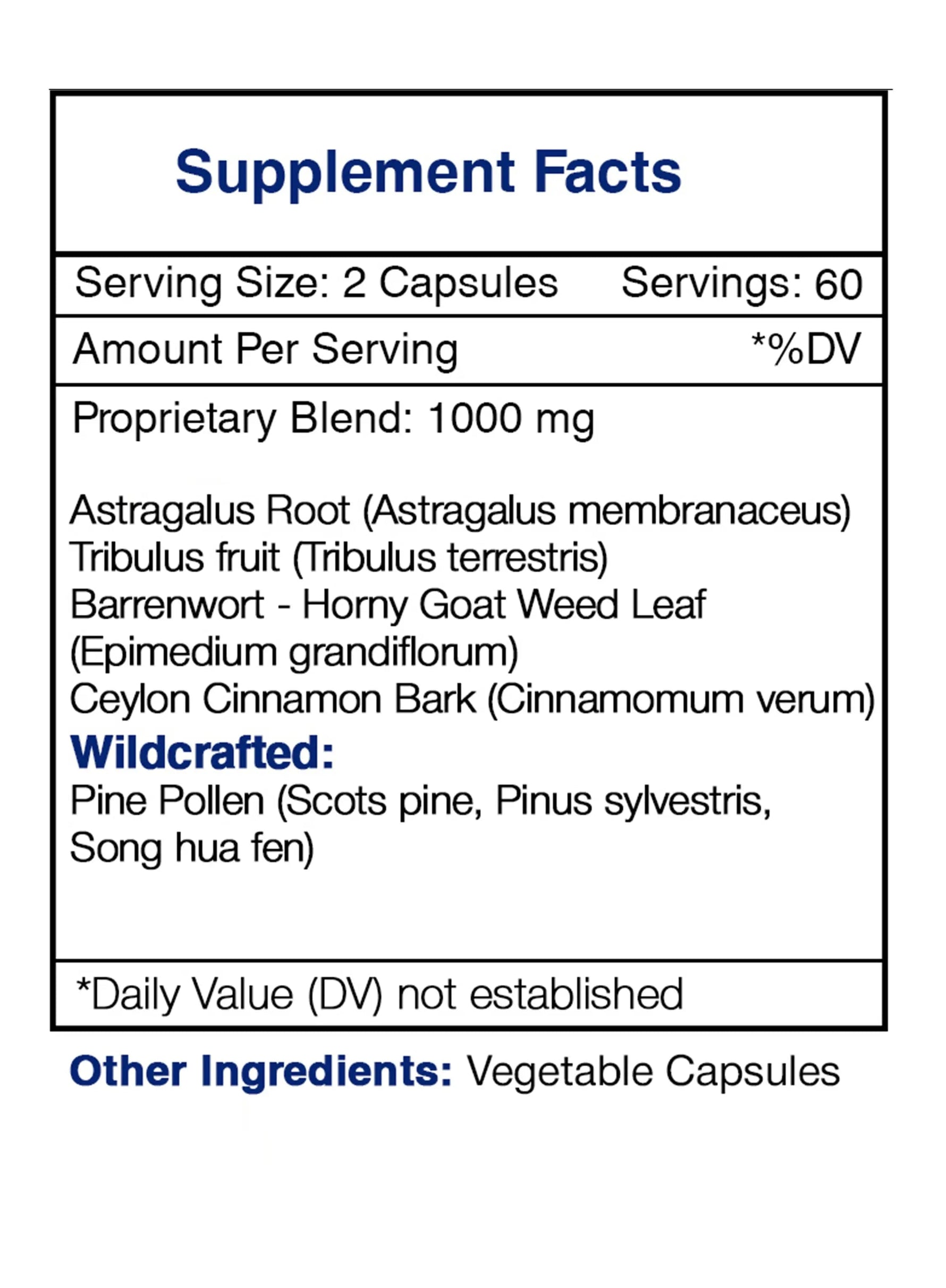 Testosterone Secret Capsules - Male Hormone Support