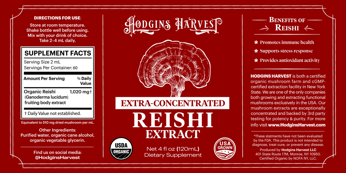 Reishi Dual Extract Tincture