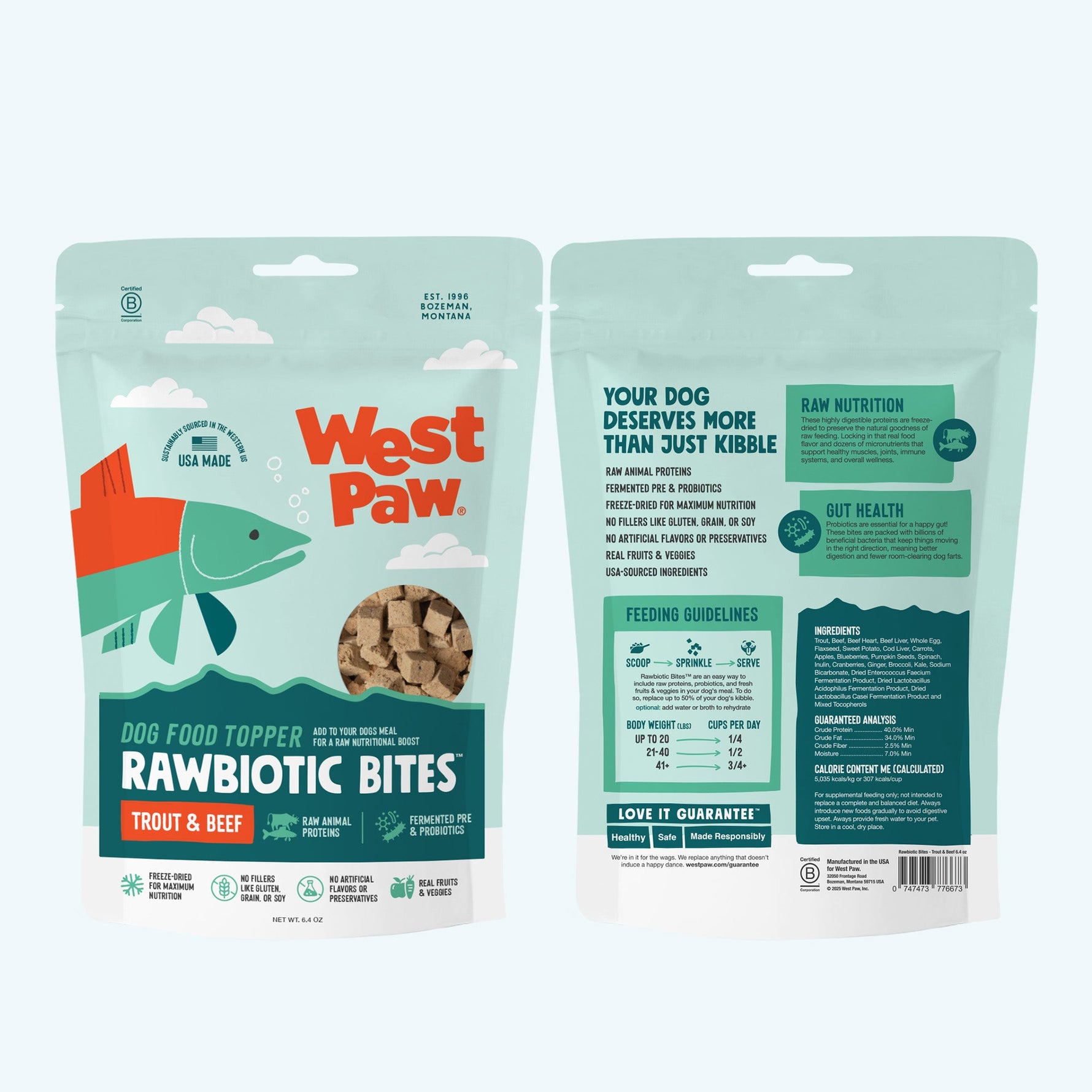 Trout & Beef Dog Food Topper