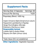 Tribal Cough-ease Capsules - Cough Formula