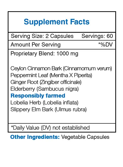 Tribal Cough-ease Capsules - Cough Formula