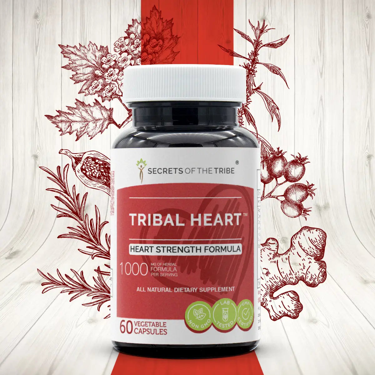 Tribal Heart Capsules - Heart Strength Formula
