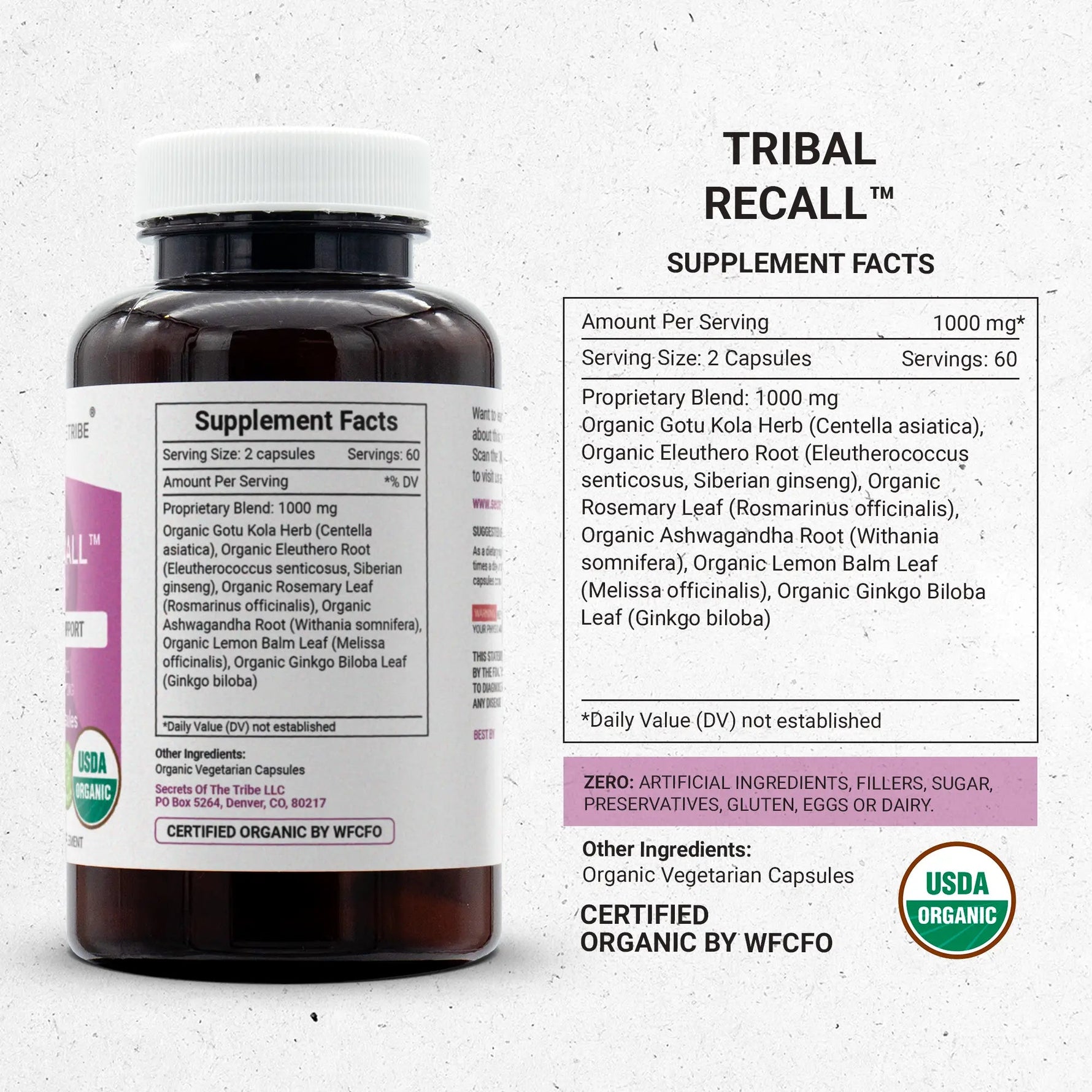 Tribal Recall Capsules - Memory Support