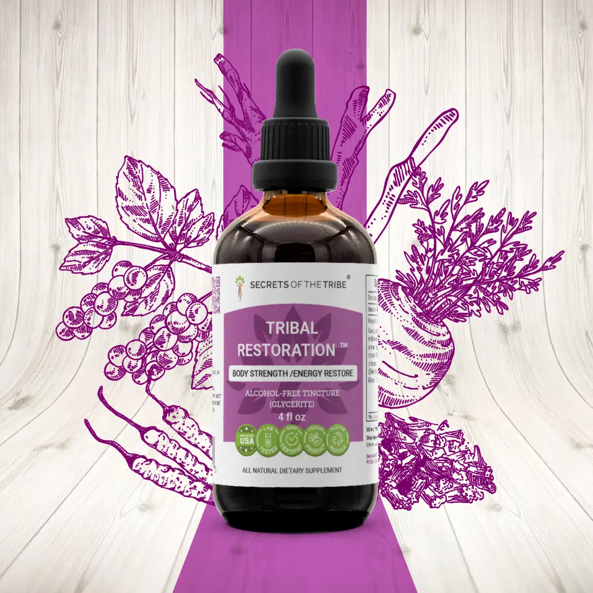 Tribal Restoration - Body Strength/Energy Restore