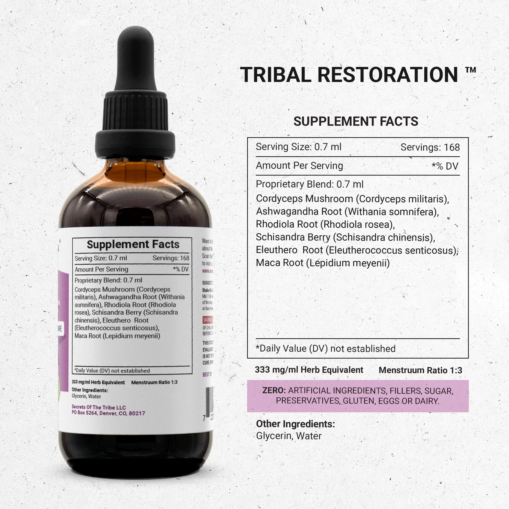 Tribal Restoration - Body Strength/Energy Restore