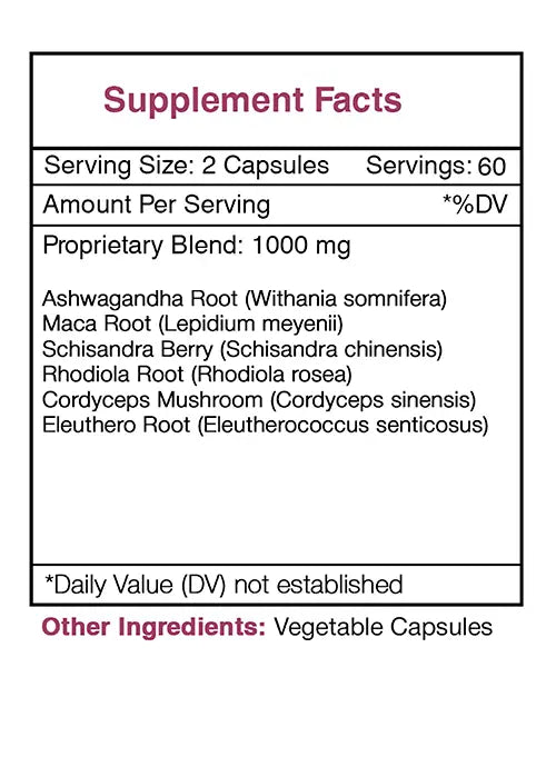 Tribal Restoration Capsules - Body Strength/Energy Restore