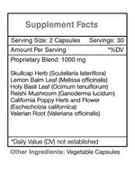 Tribal Tranquility Capsules - Nerve Calming Formula